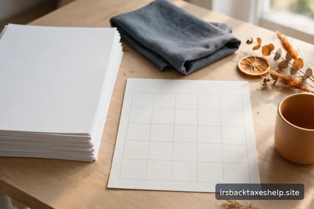A filed return with a calendar page — paperwork done, payment plan next